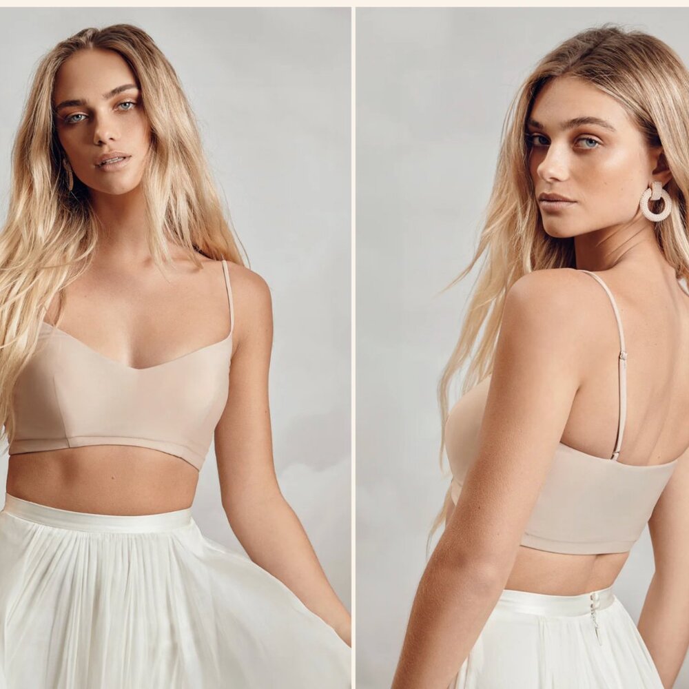 Catherine Deane Sigrid Bodice - Peach.